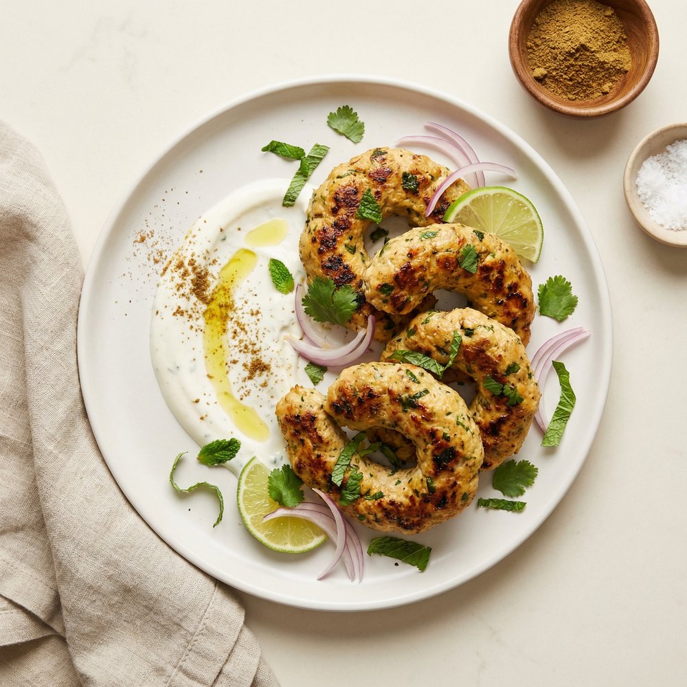 Herbed Chicken Kofta Meatballs