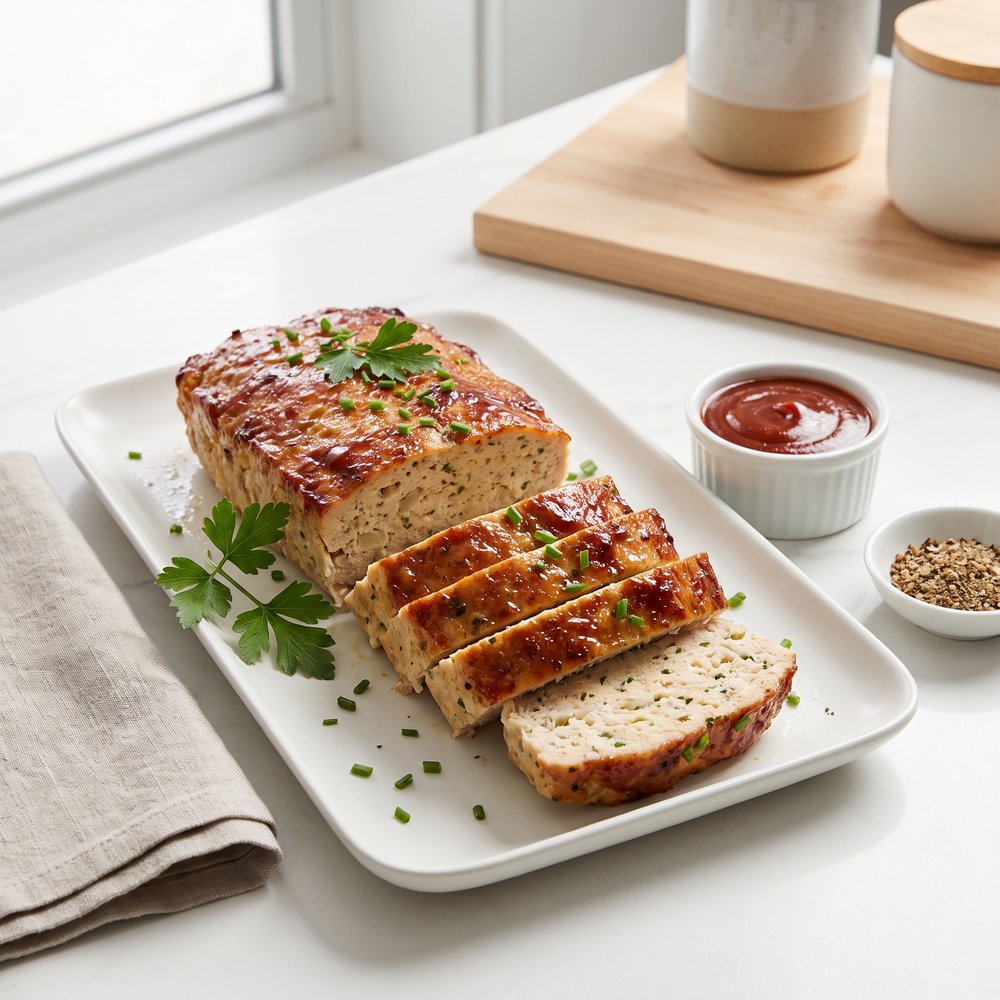 Herbed Chicken Meatloaf