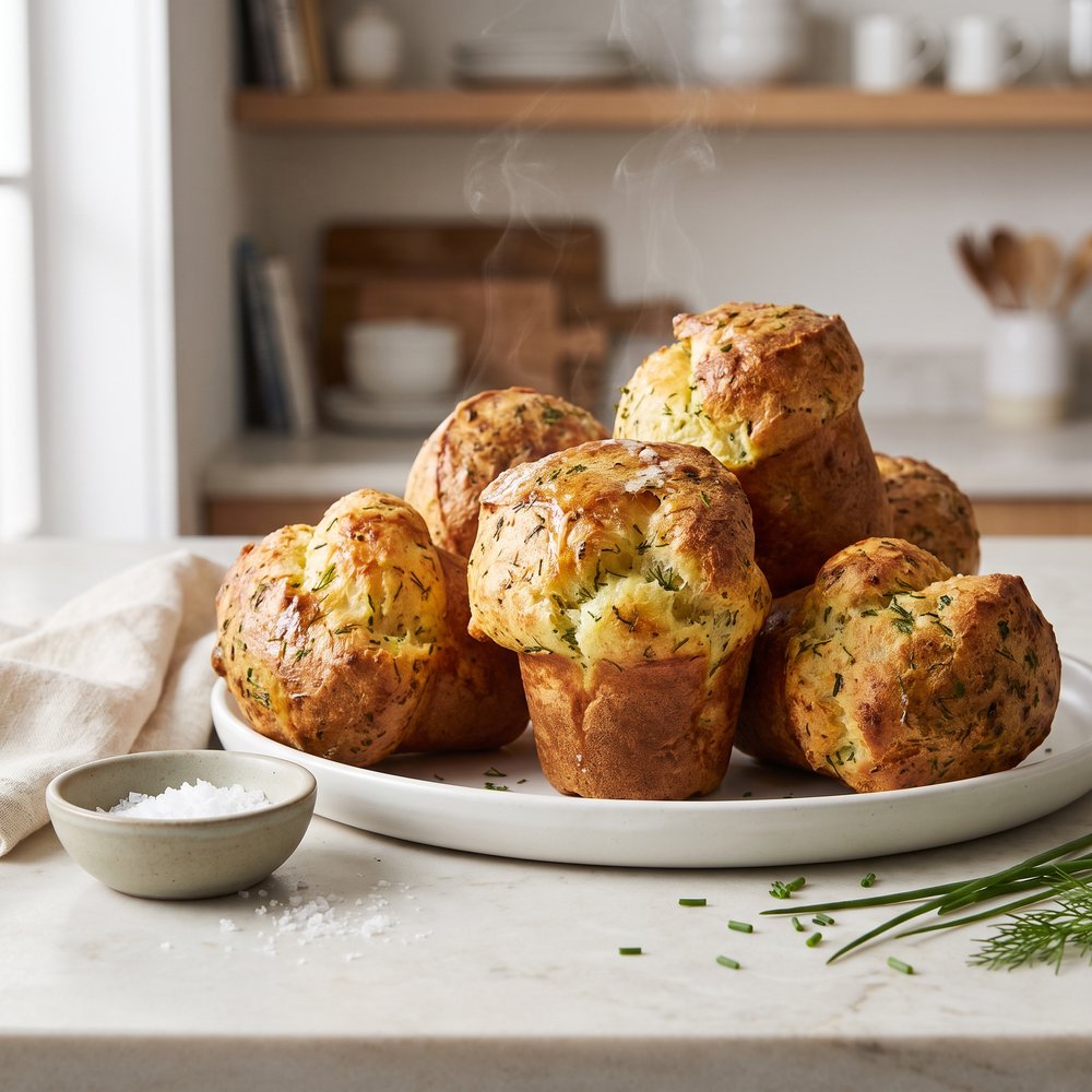 Herbed Spring Popovers