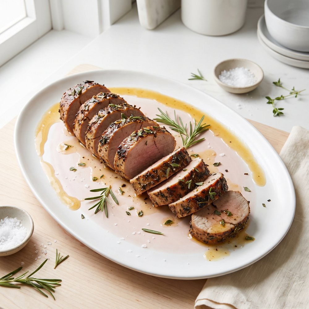 Herbed Tuscan-Style Pork Tenderloin