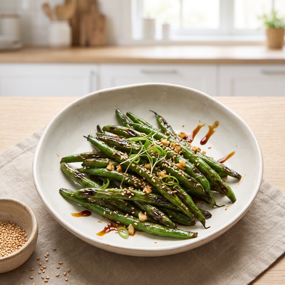 Hoisin Sautéed Green Beans