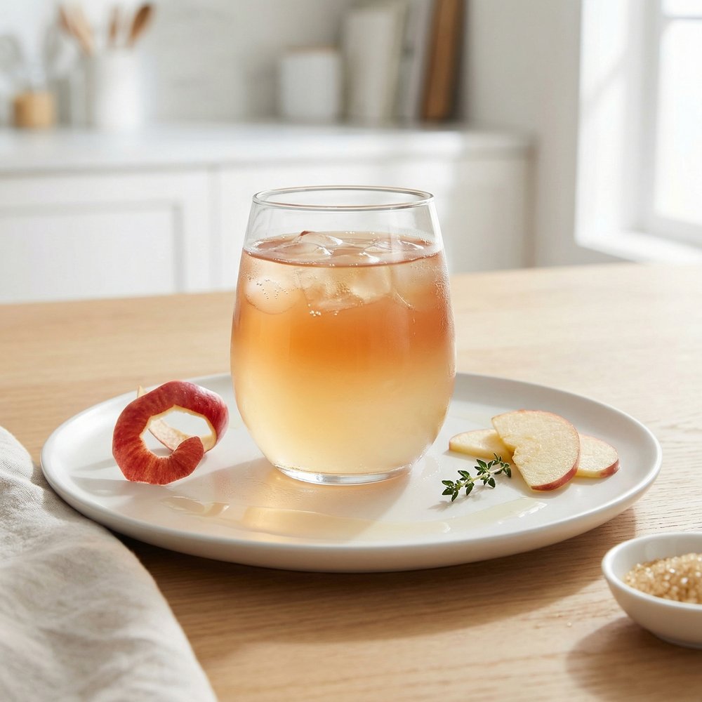From-Scratch Red Apple Juice