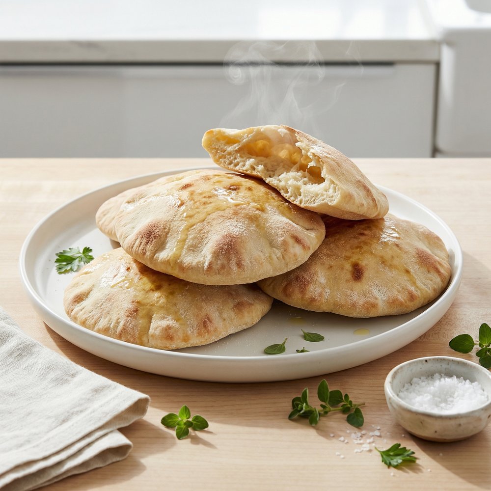 Peppy's Homemade Pita Rounds