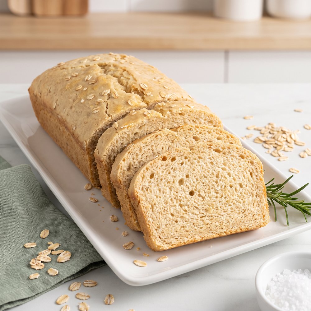 Honey-Kissed Oatmeal Bread