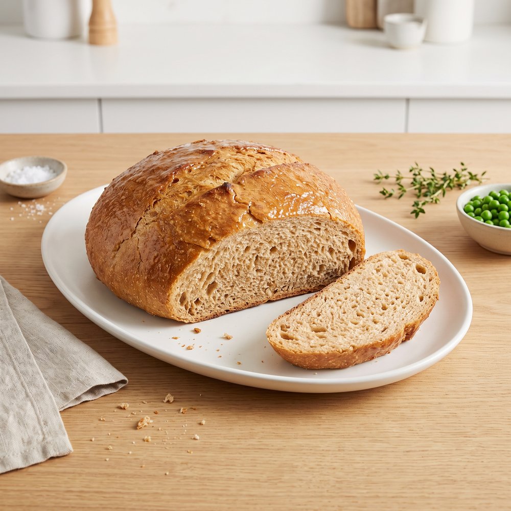 Honey-Kissed Whole Wheat Loaf