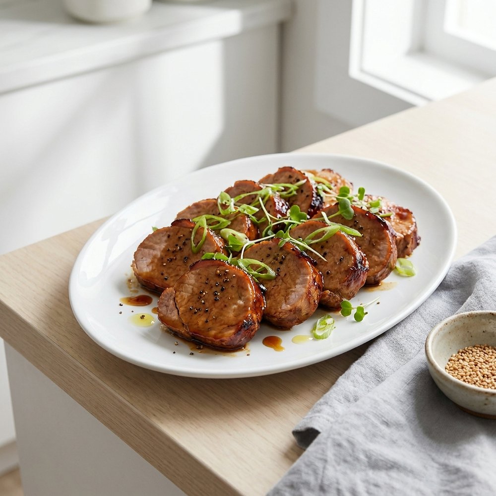 Honey-Lacquered Pork Tenderloin