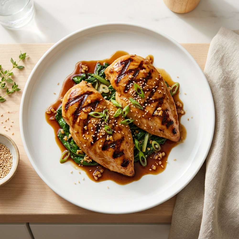 Honey-Soy Ginger Grilled Chicken