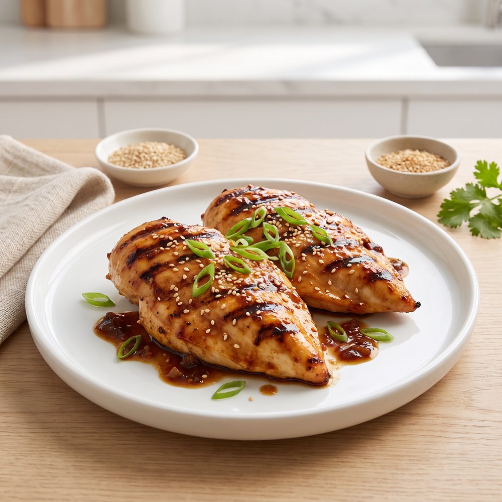 Honey-Soy Ginger Grilled Chicken