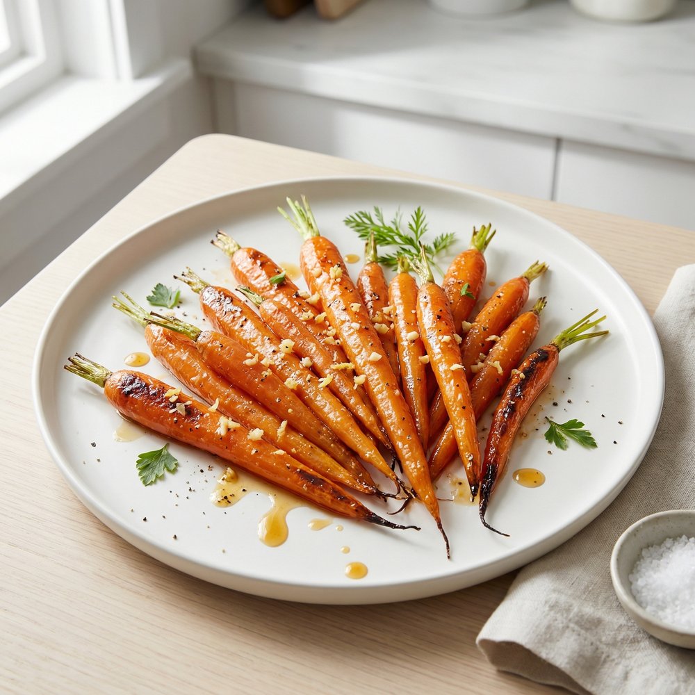 Ginger-Glazed Carrots