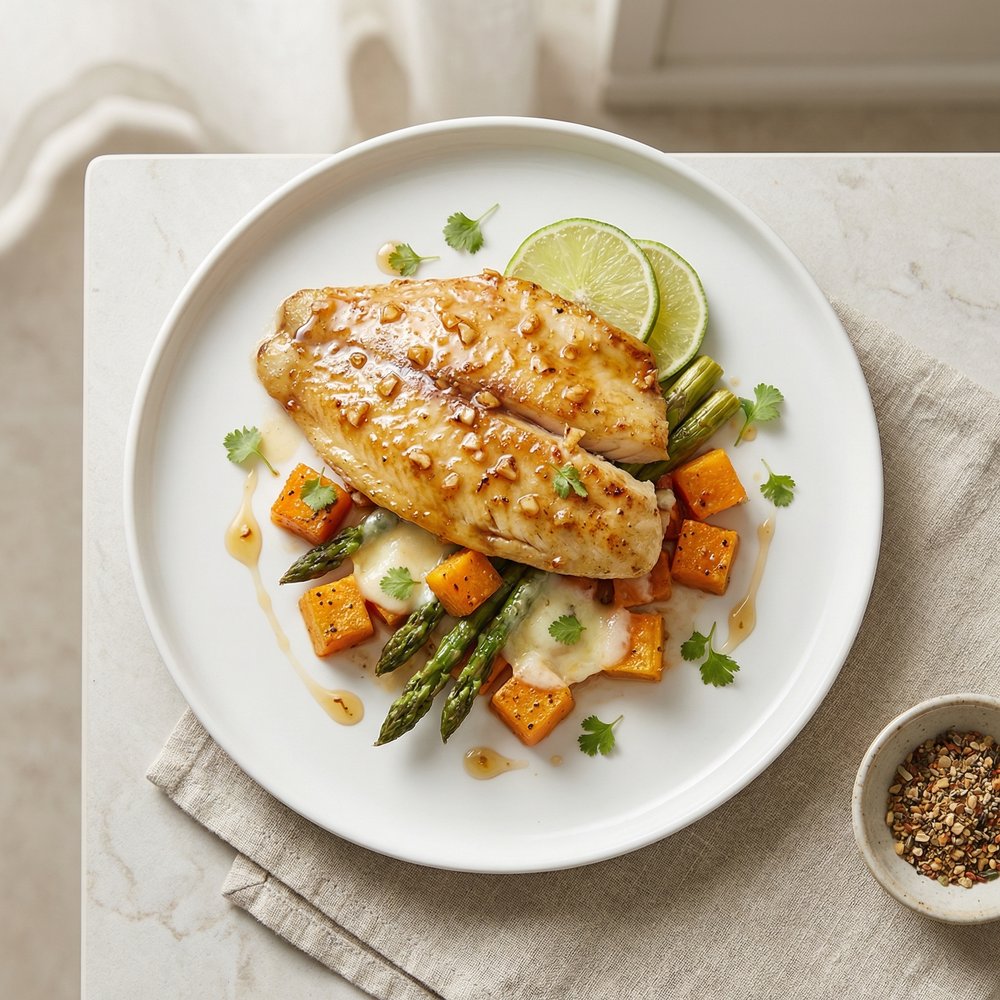Lime and Honey Glazed Tilapia