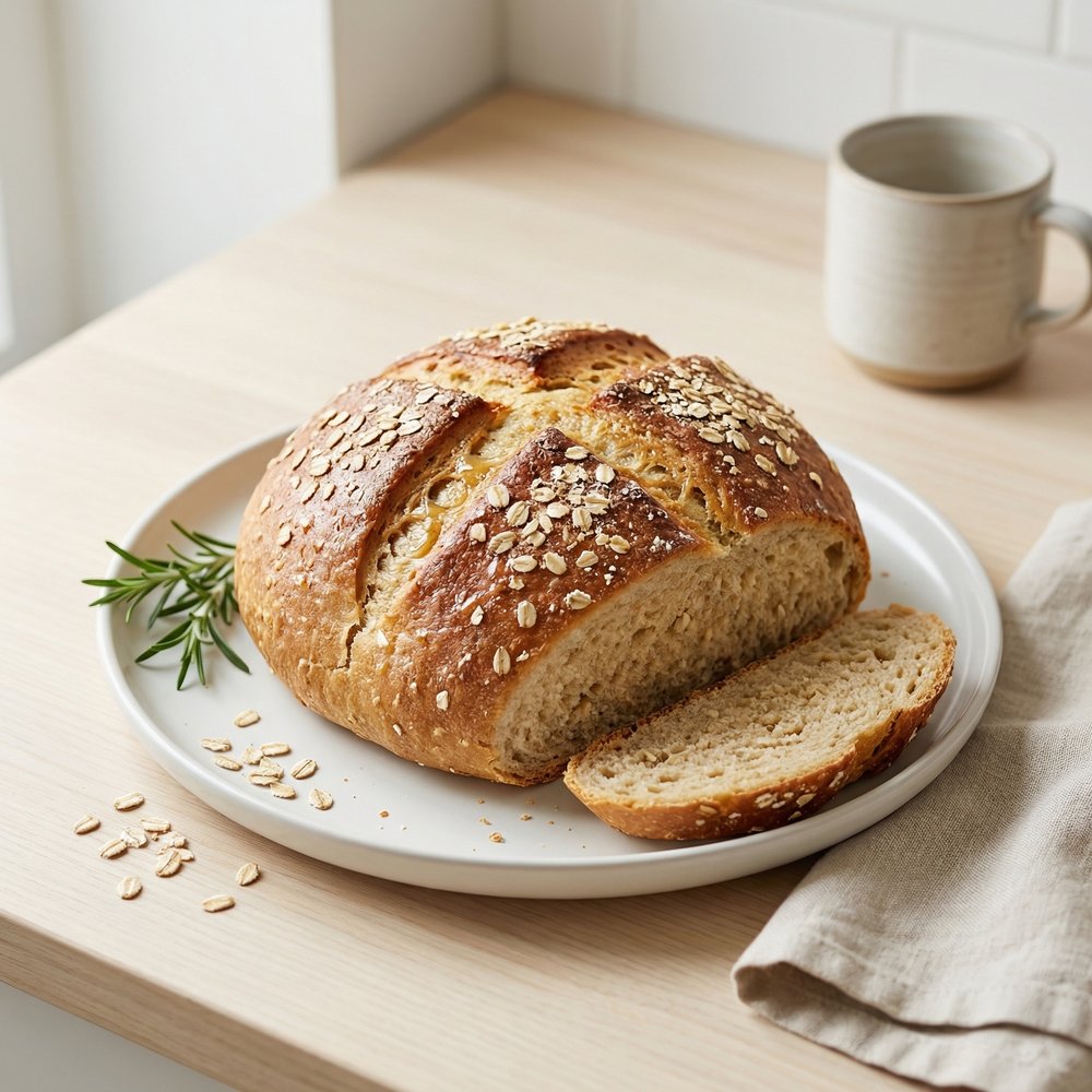 Oatmeal Soda Bread