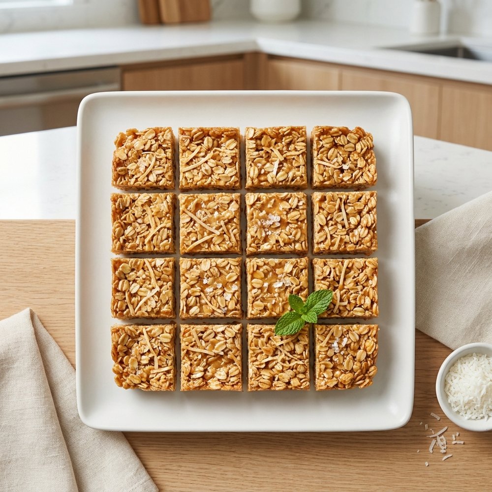 Honey Peanut Butter Granola Bars