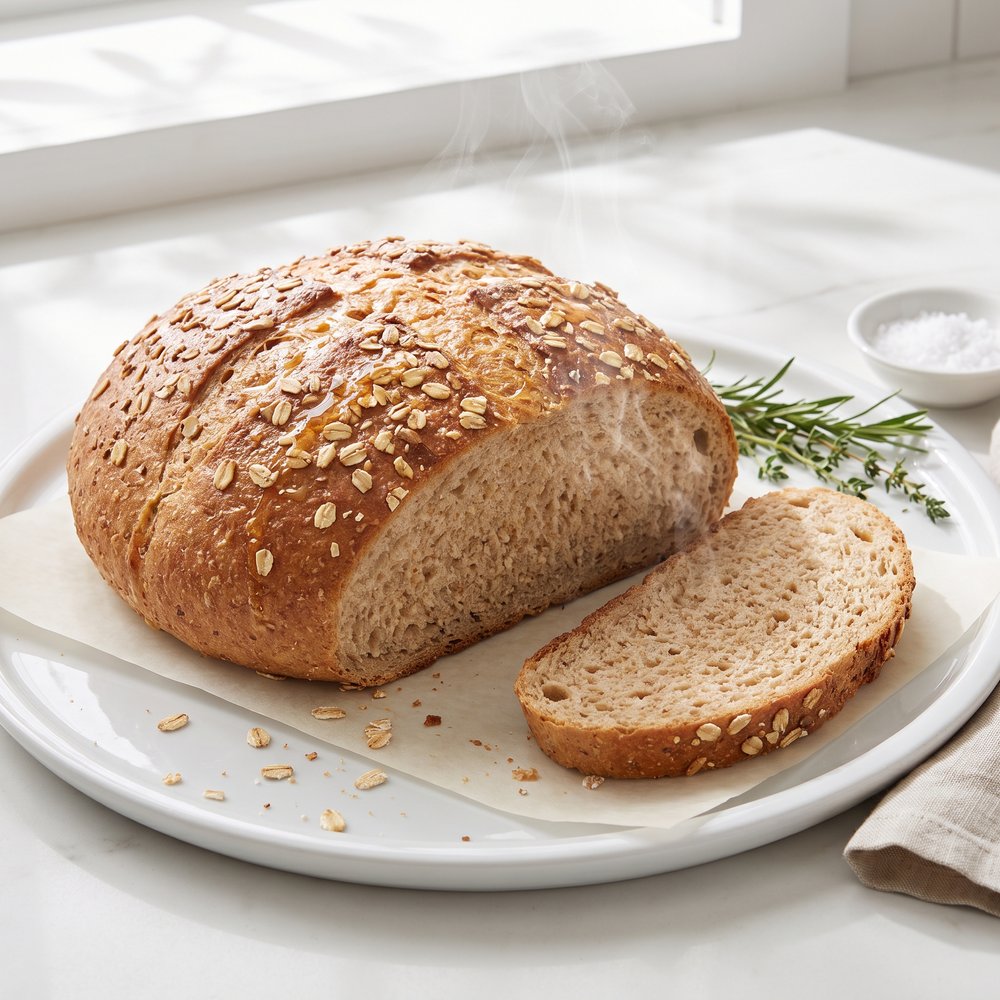 Honey Wheat Slow Cooker Bread