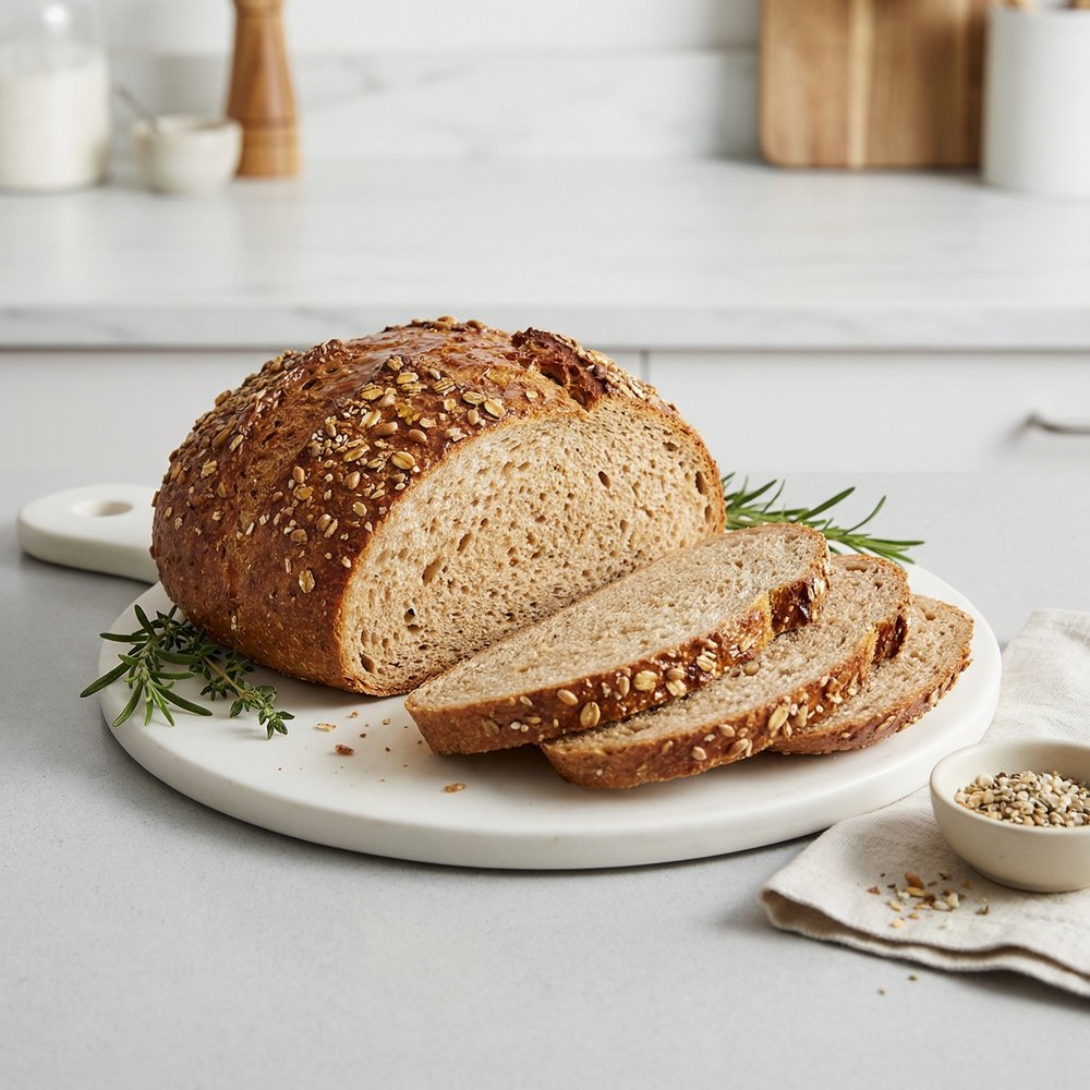 Hearty Wheat-Rye Crunch Bread