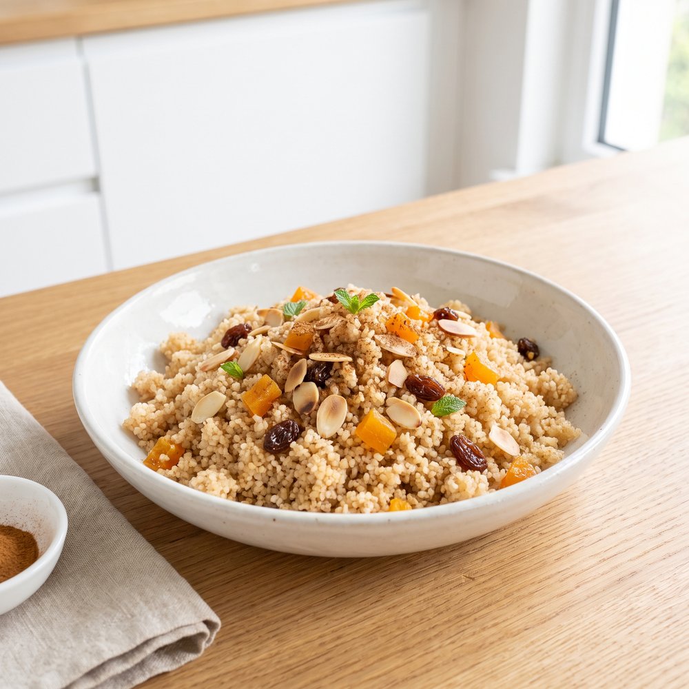 Hot Breakfast Couscous