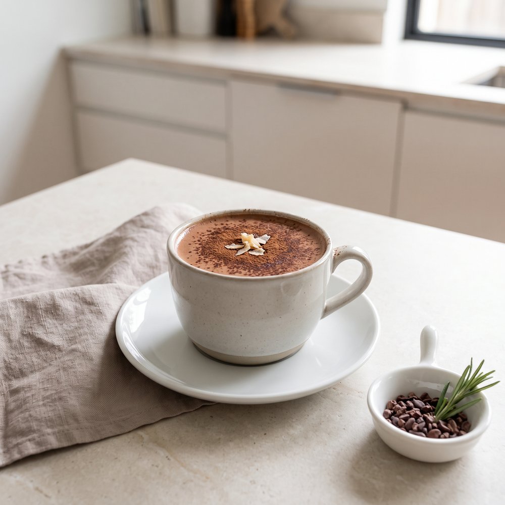 Hot Cocoa with Maple Syrup