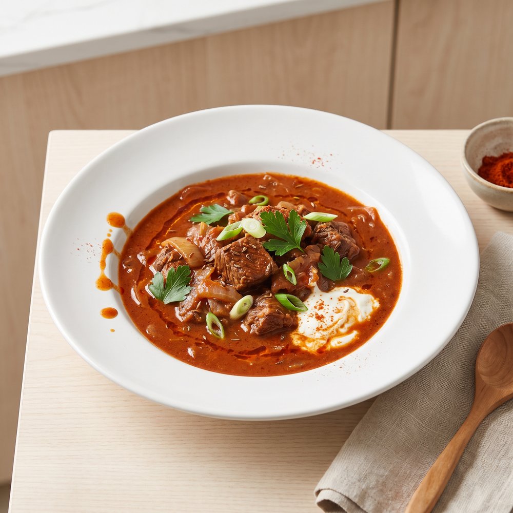 Hungarian Goulash with Ketchup