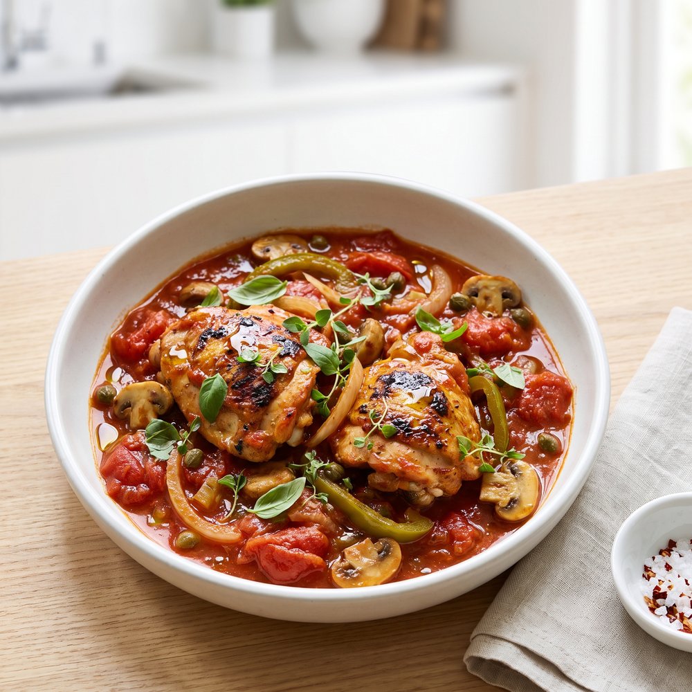 Hunter-Style Chicken Cacciatore
