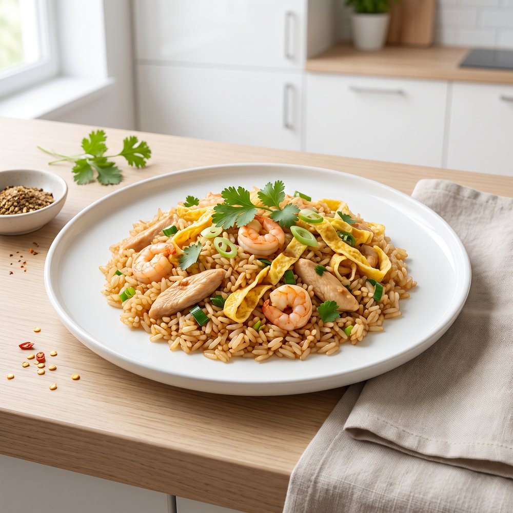 Indonesian Nasi Goreng Fried Rice