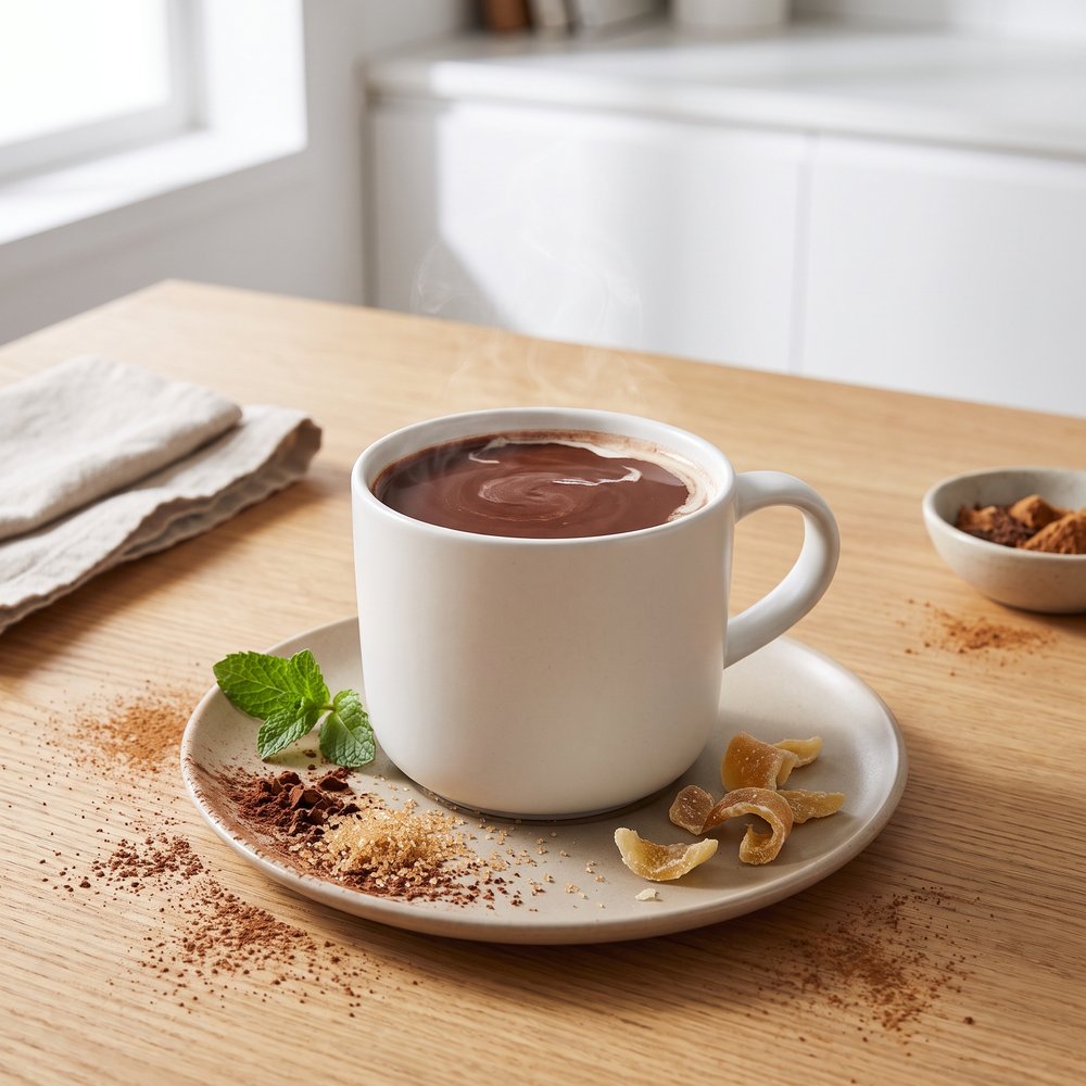 Instant Gingerbread Hot Chocolate