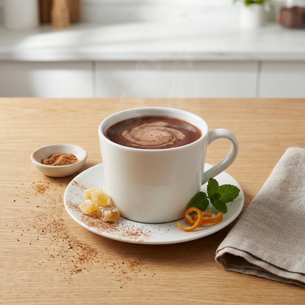 Instant Gingerbread Hot Chocolate