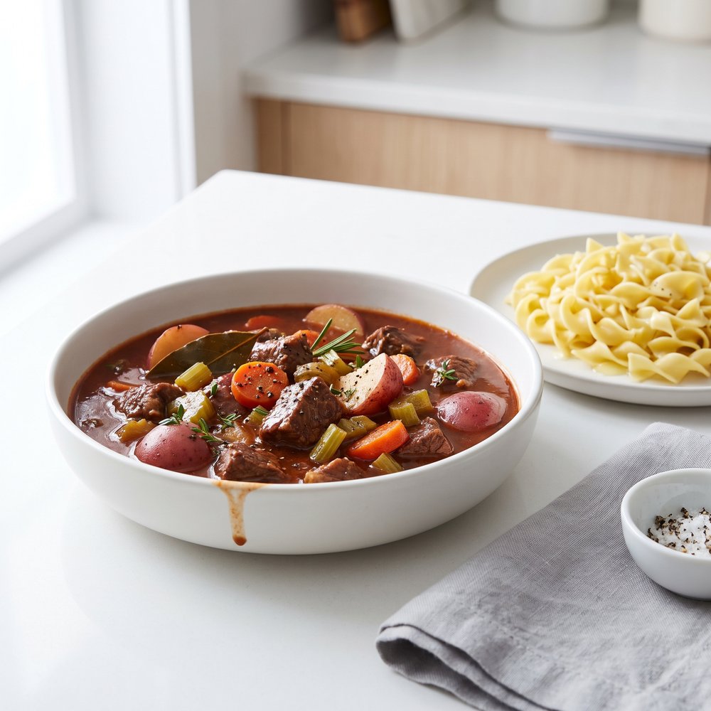 Instant Pot Beef Stew with Red Wine