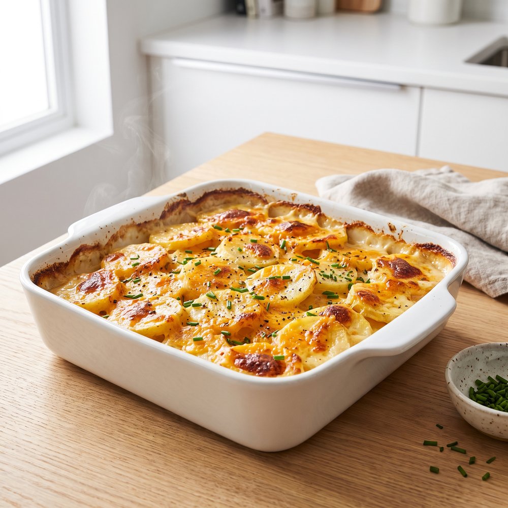Instant Pot Cheesy Scalloped Potatoes
