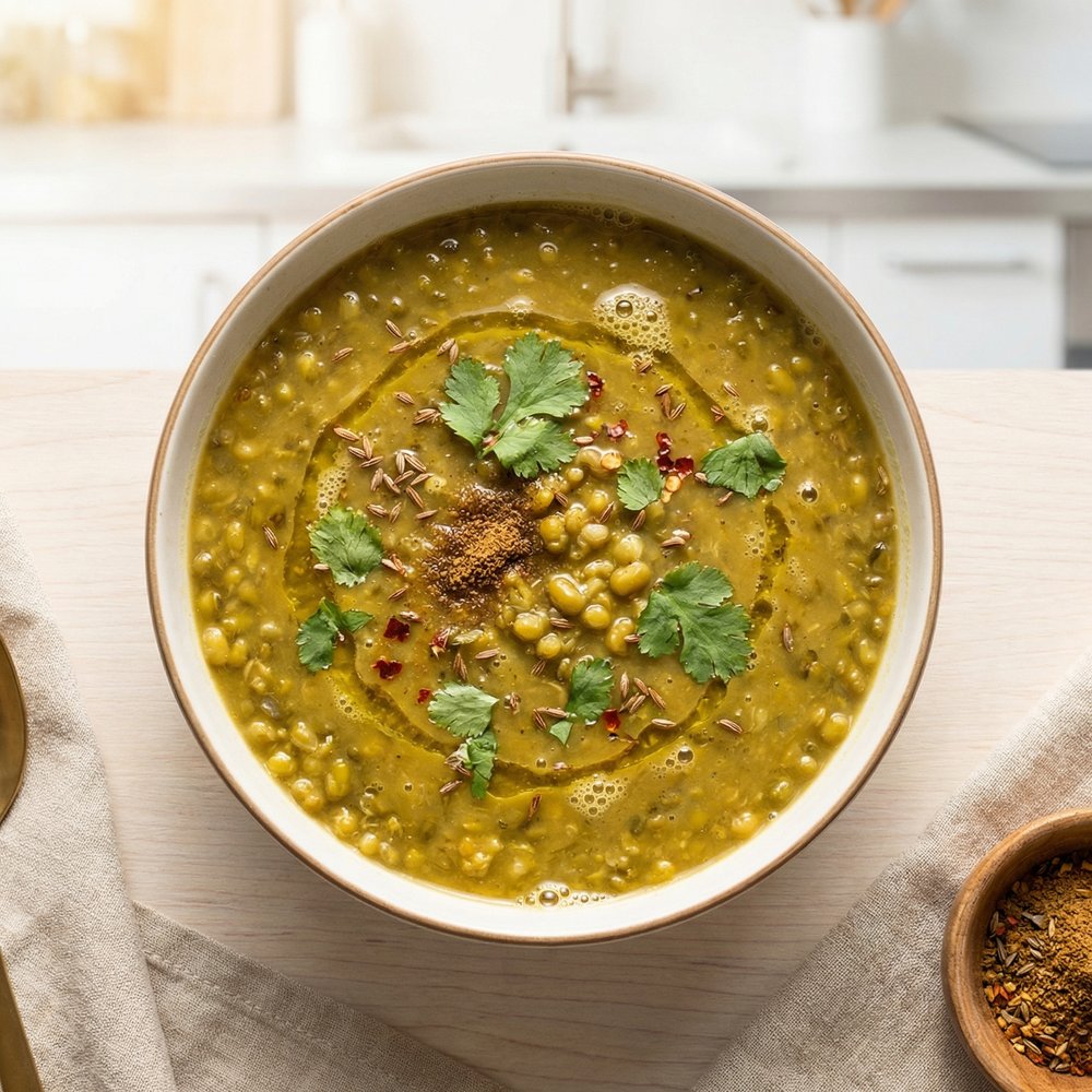 Instant Pot Green Moong Dal Made Simple