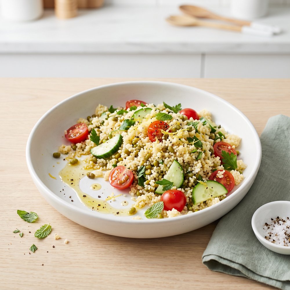Instant Pot Mediterranean Couscous Salad