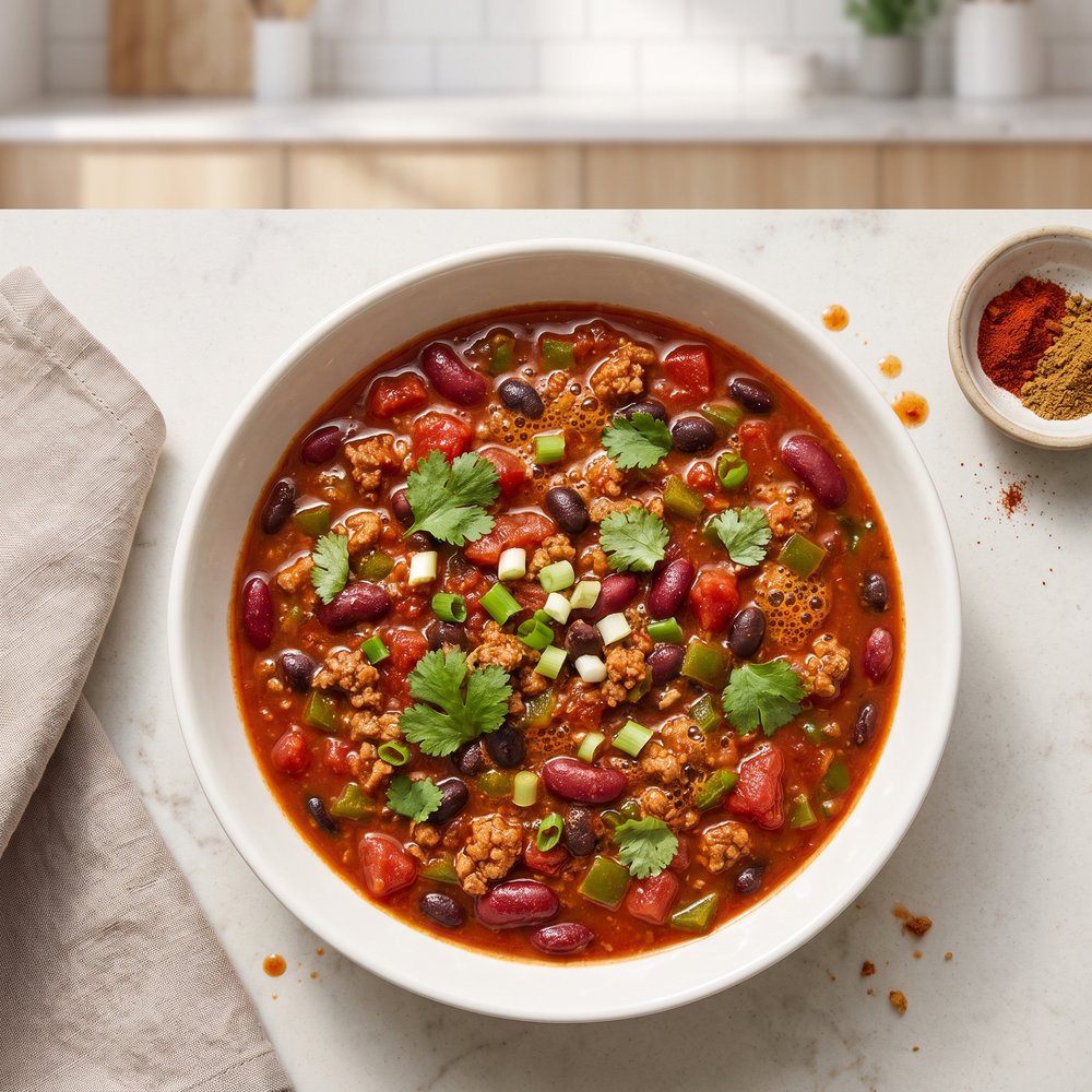 Instant Pot Protein-Packed Vegetarian Chili