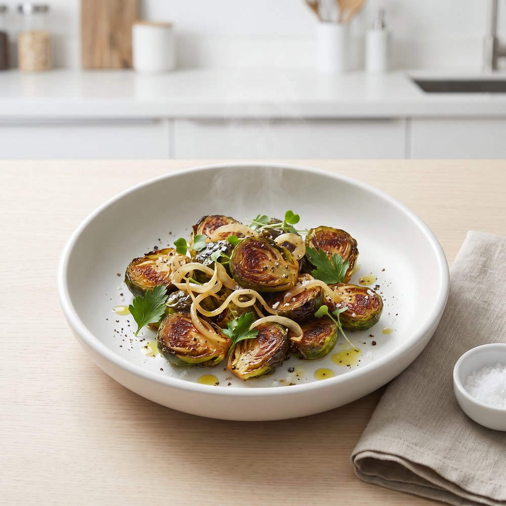 Instant Pot Roasted Brussels Sprouts