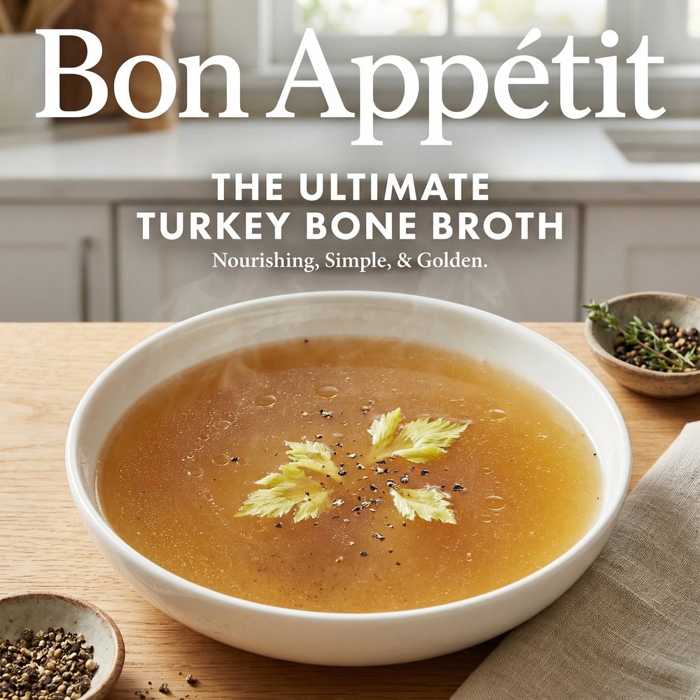 Instant Pot Turkey Bone Broth