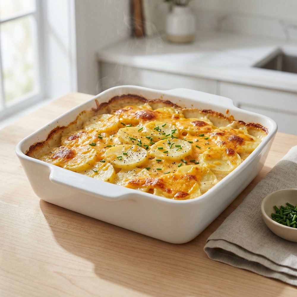 Instant Pot Cheesy Scalloped Potatoes