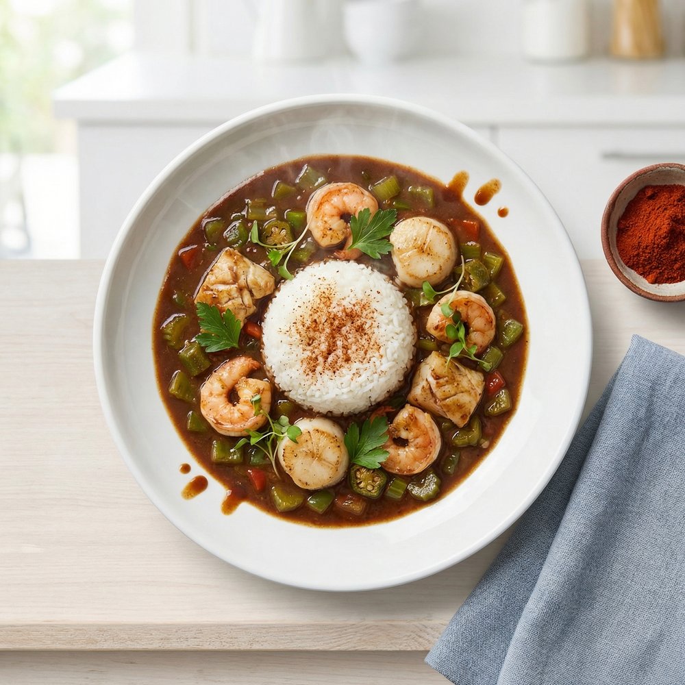 Instant Pot Seafood Gumbo