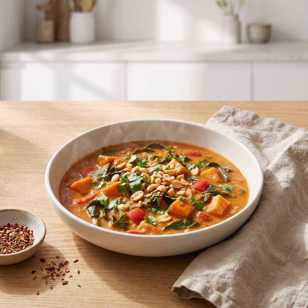 Instant Pot Vegan West African Peanut Stew