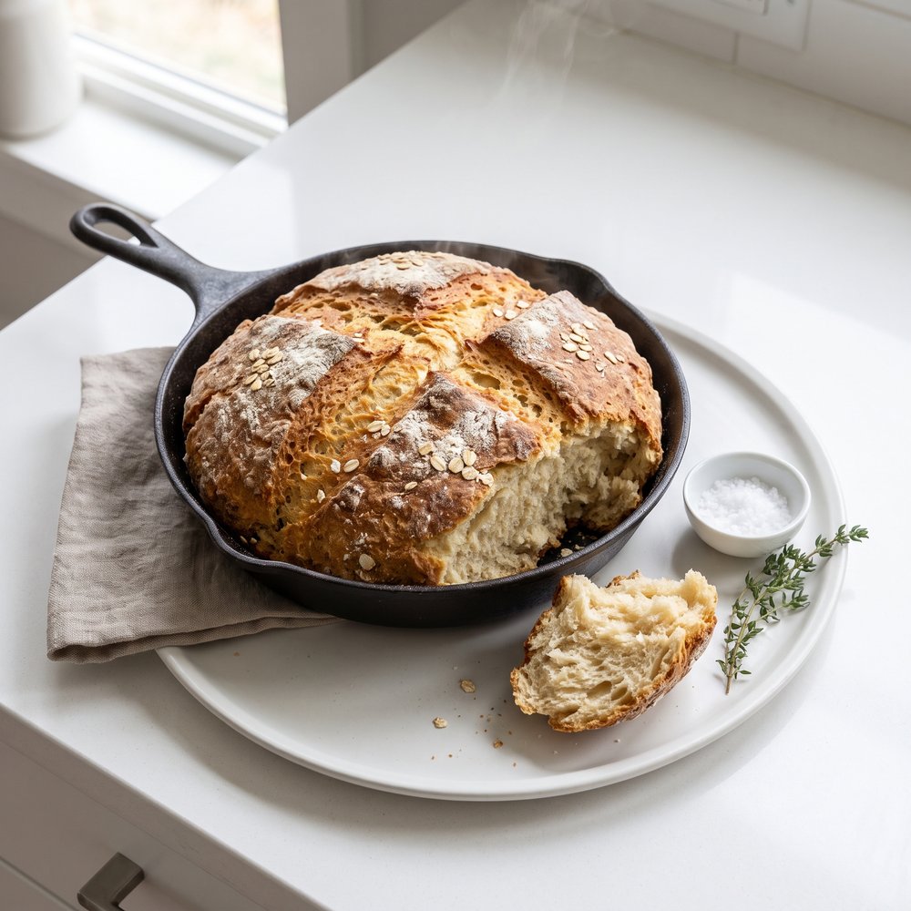 Irish Soda Bread in a Skillet