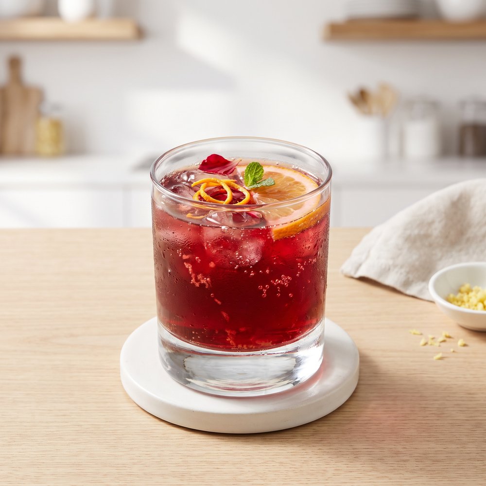 Island Hibiscus Sorrel Iced Tea
