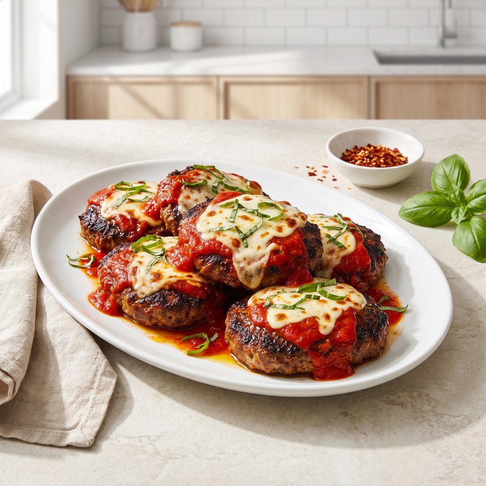 Italian-Style Hamburger Steaks