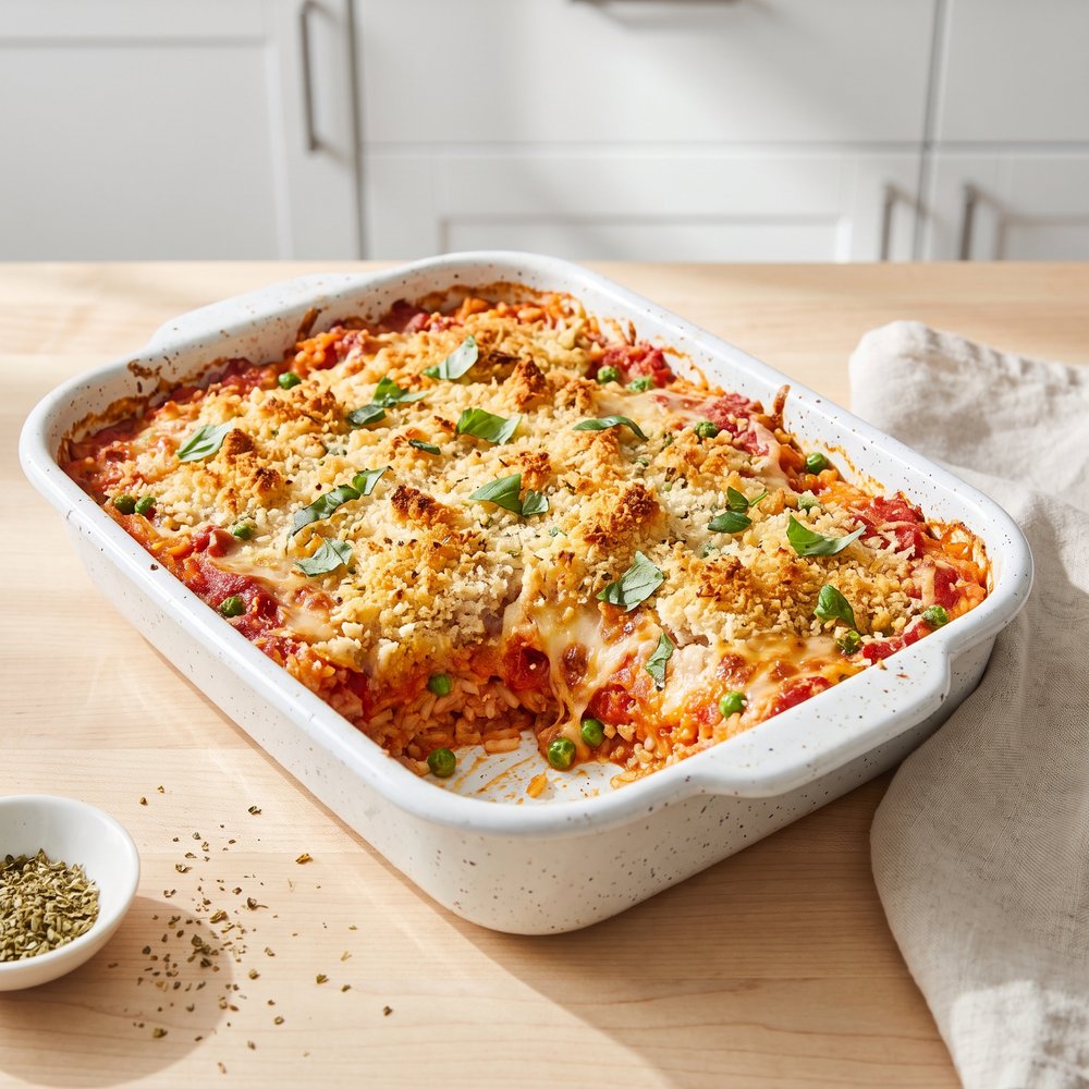 Italian Oven-Baked Rice Casserole (Riso al Forno)