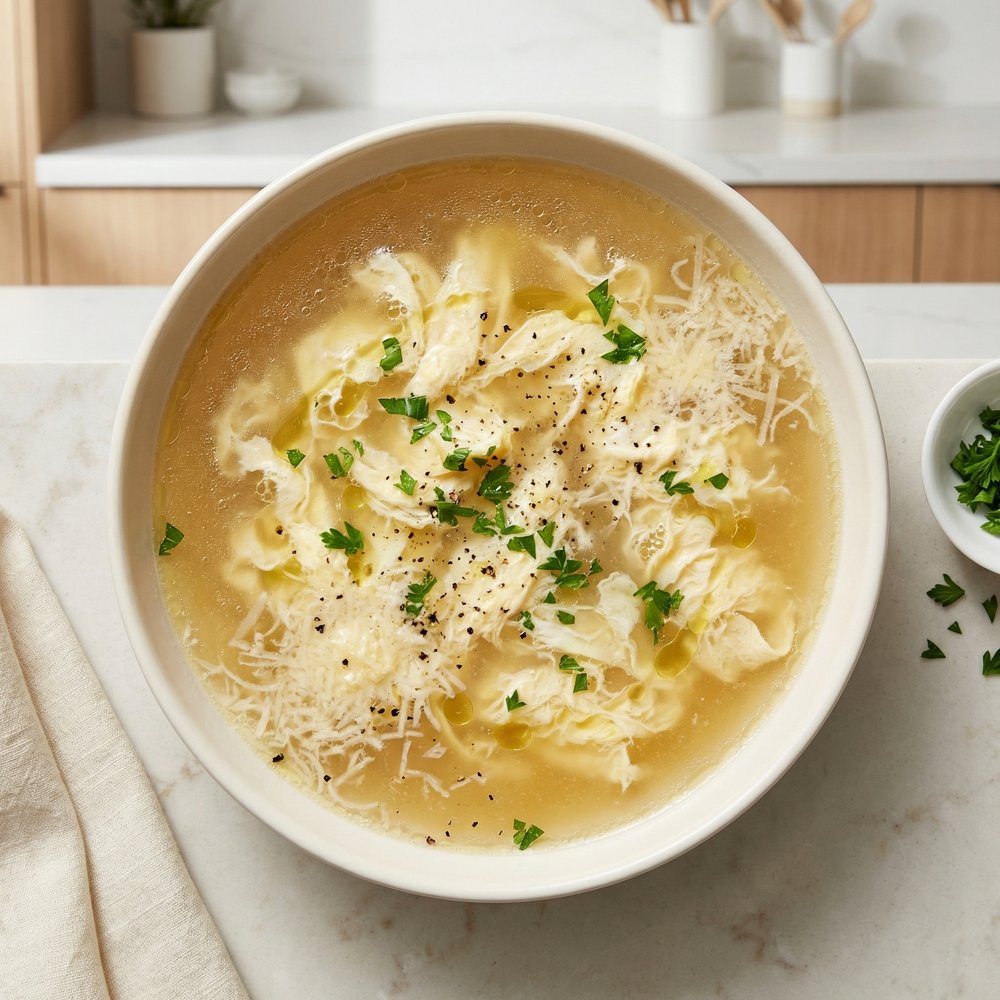 Stracciatella Soup