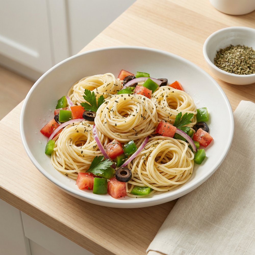 Italian-Style Vermicelli Pasta Salad