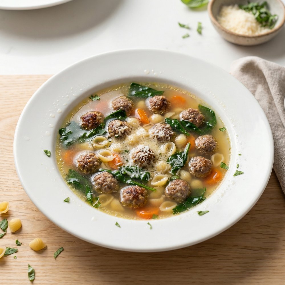 Mama’s Classic Italian Wedding Soup