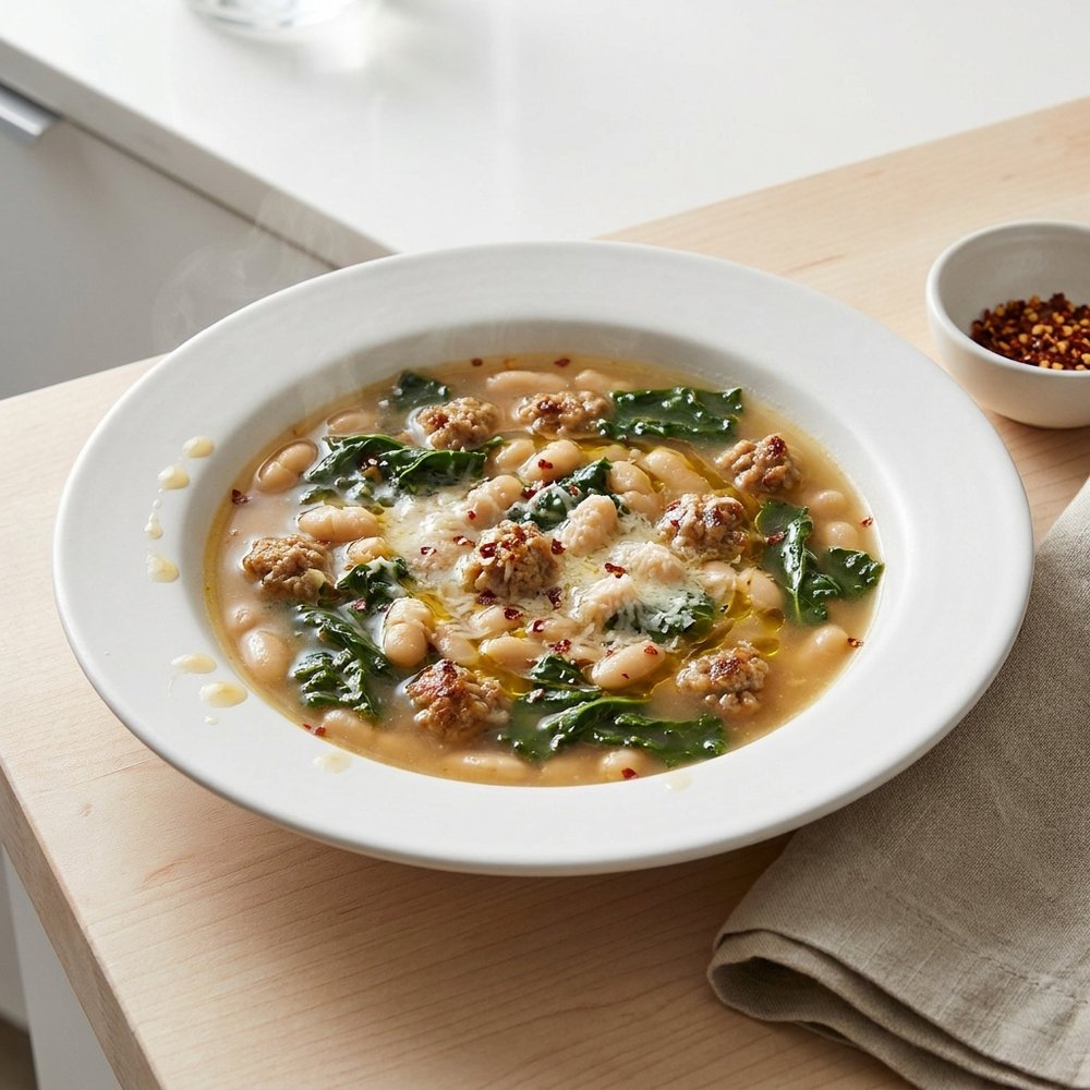 Italian White Bean and Sausage Stew