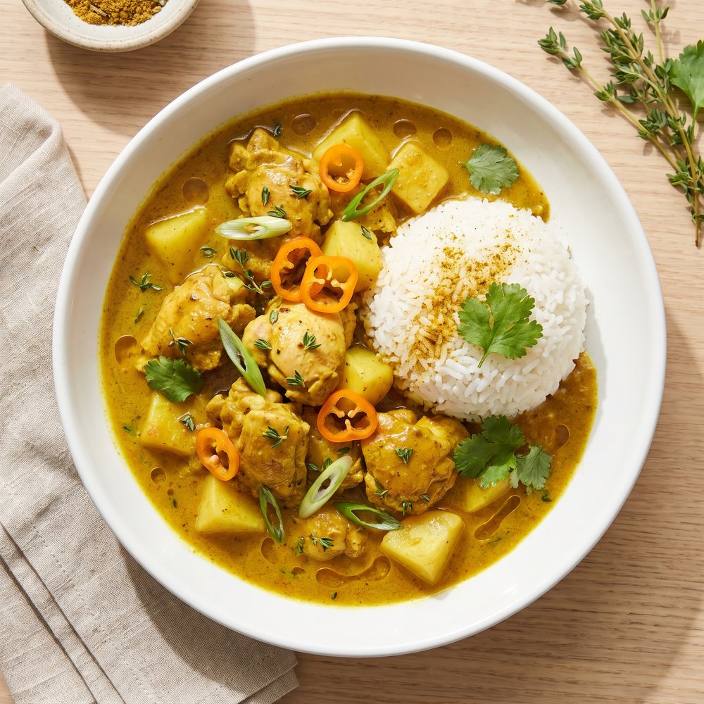 Jamaican-Inspired Chicken Curry