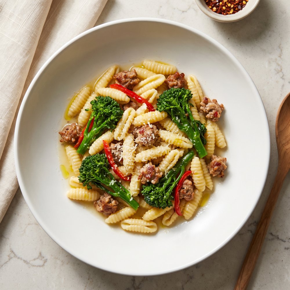Jan's Cavatelli with Broccoli Rabe