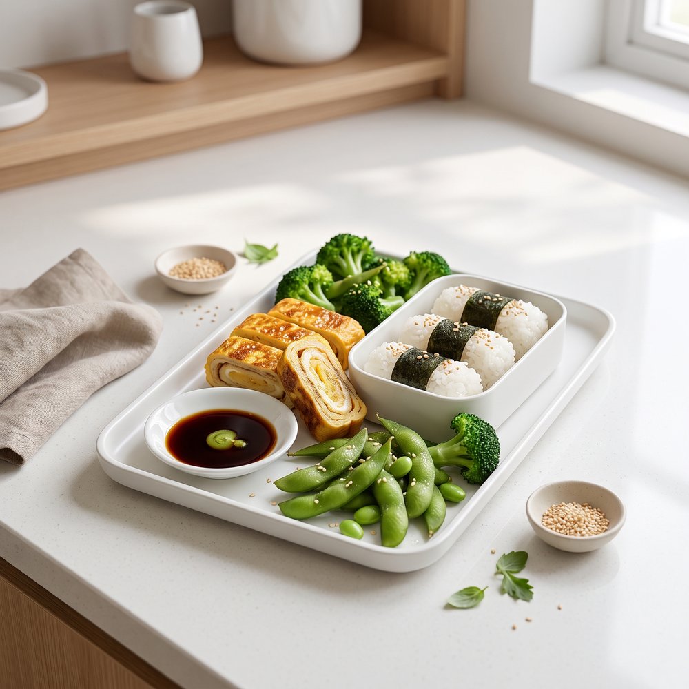 Japanese Tamagoyaki Lunch Bento