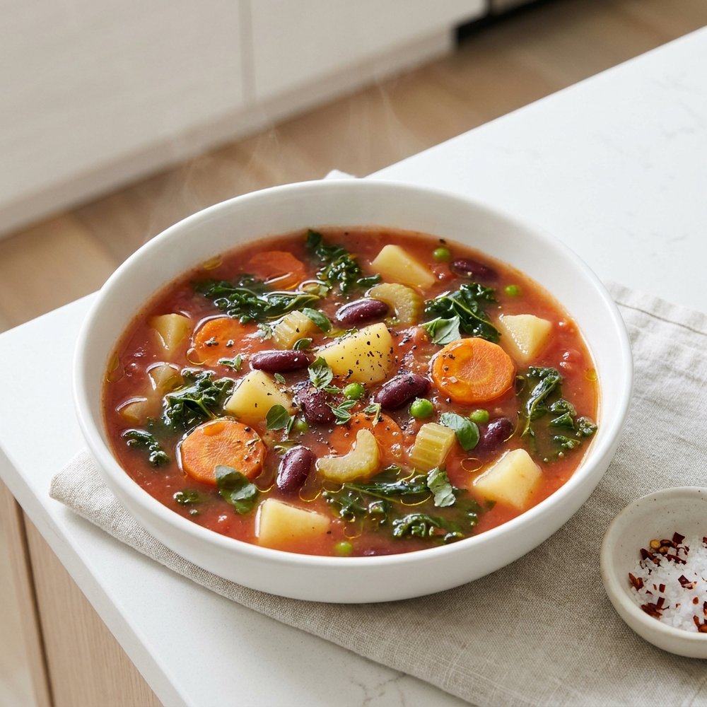 Judy's Hearty Vegetable Minestrone Soup