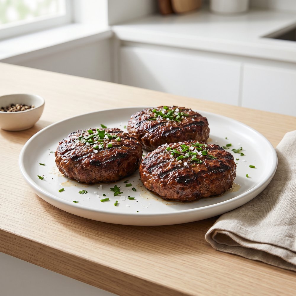 Juicy Backyard Grilled Burgers