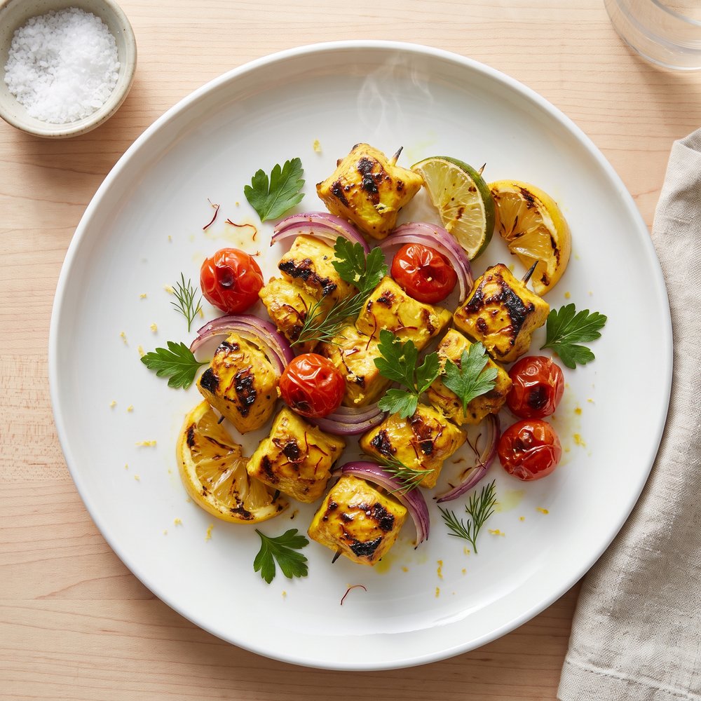 Jujeh Kabob (Persian Chicken Kabobs)