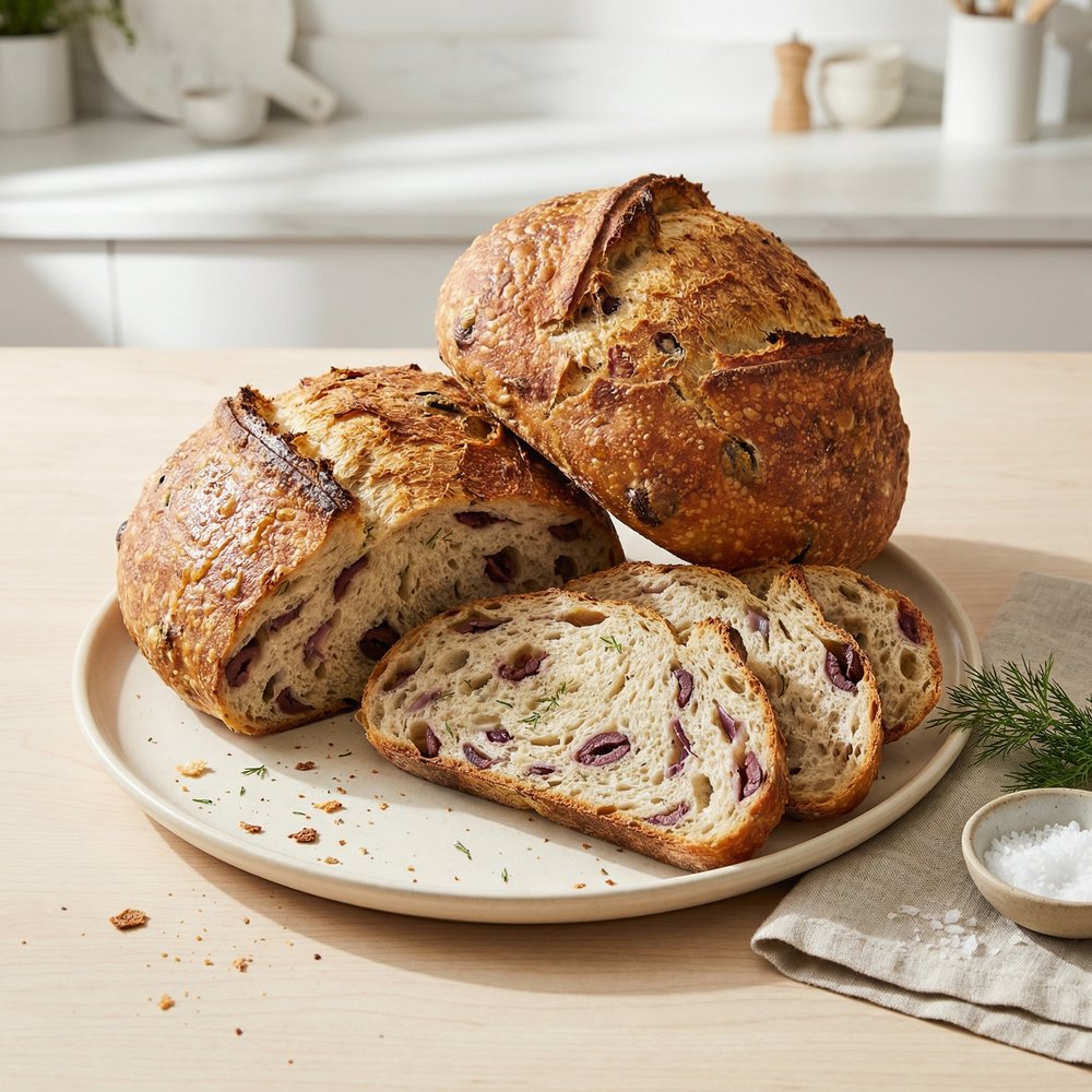 Mediterranean Olive & Red Onion Loaf